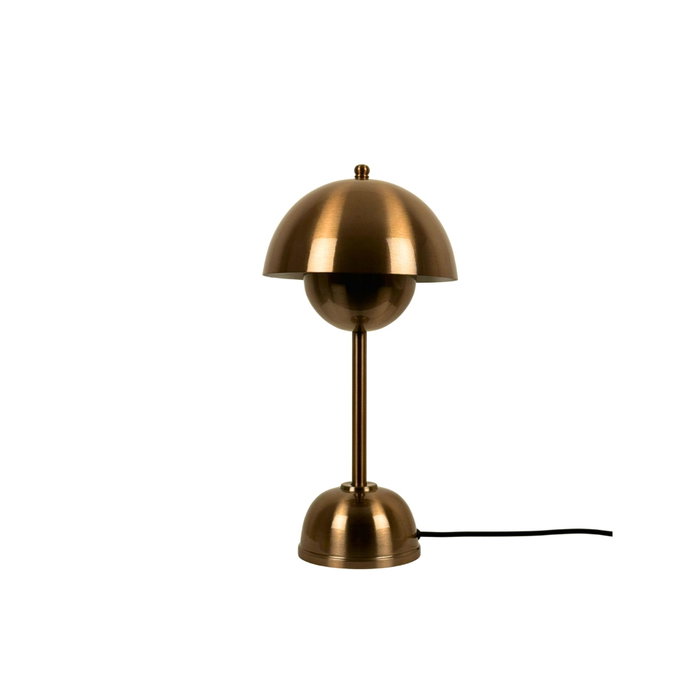 Opviq Lámpara de Mesa de Metal en Color Antigüedad